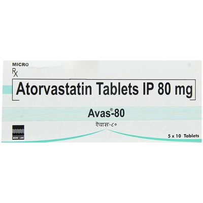 Avas-80 Tablet 10's, Pack of 10 TabletS