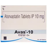 Avas-10 Tablet 30's, Pack of 30 TABLETS