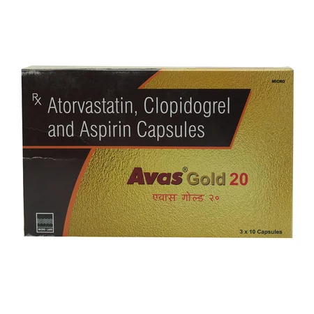 Avas Gold 20 Cap 10'S