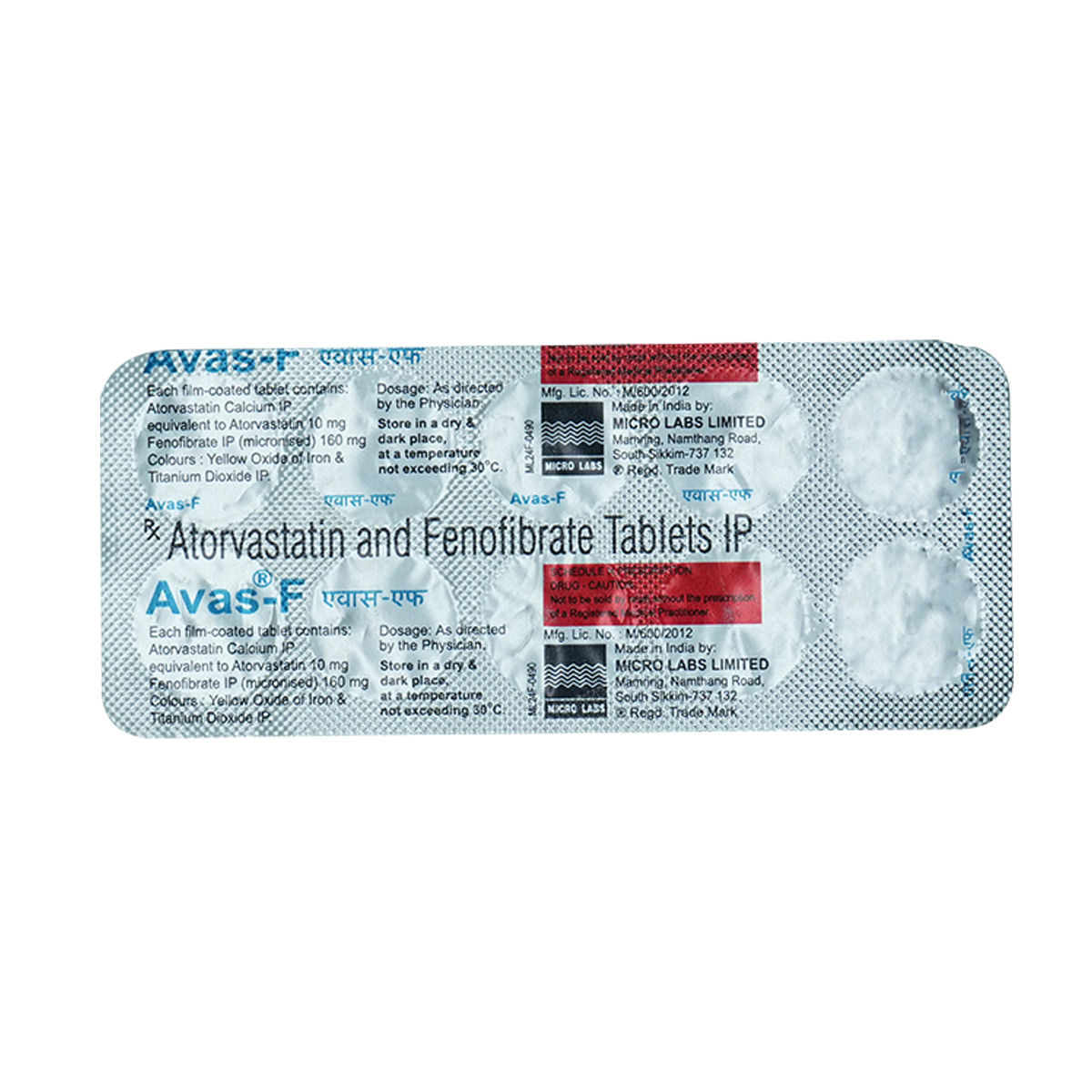 Avas F Tablet 10's Price, Uses, Side Effects, Composition Apollo Pharmacy