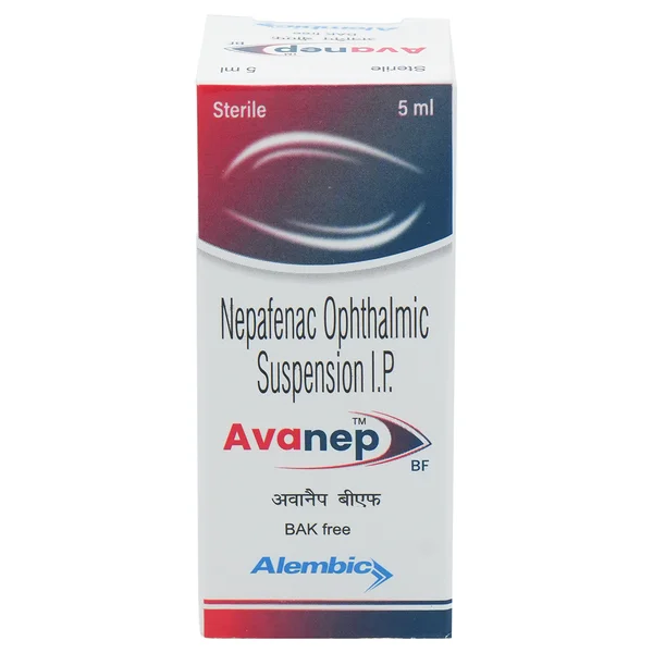 Avanep Bf 0.1% Eye Ophthalmic Suspension 5 ml