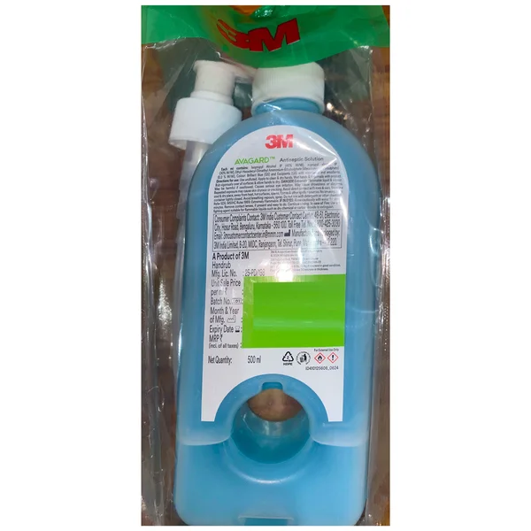 Avagard Handrub Antiseptic Solution 9260, 500 ml, Pack of 1