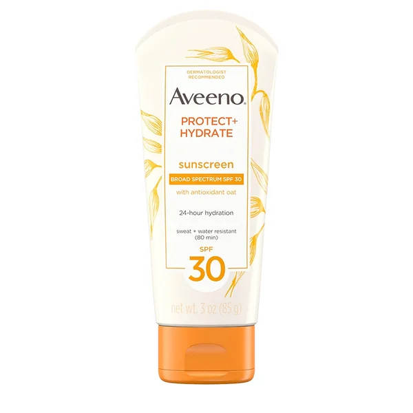 Aveeno SPF 30 Sunscreen Lotion, 85 gm