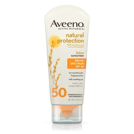 Aveeno SPF 50 Sunscreen Lotion, 85 gm