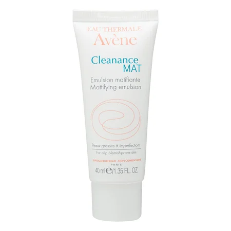 Avene Cleanance Mat Emulsion 40 ml | Mattifying Emulsion | For Oily, Blemish Prone Skin