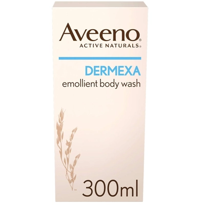 Aveeno Dermexa Emollient Body Wash 300 ml, Pack of 1