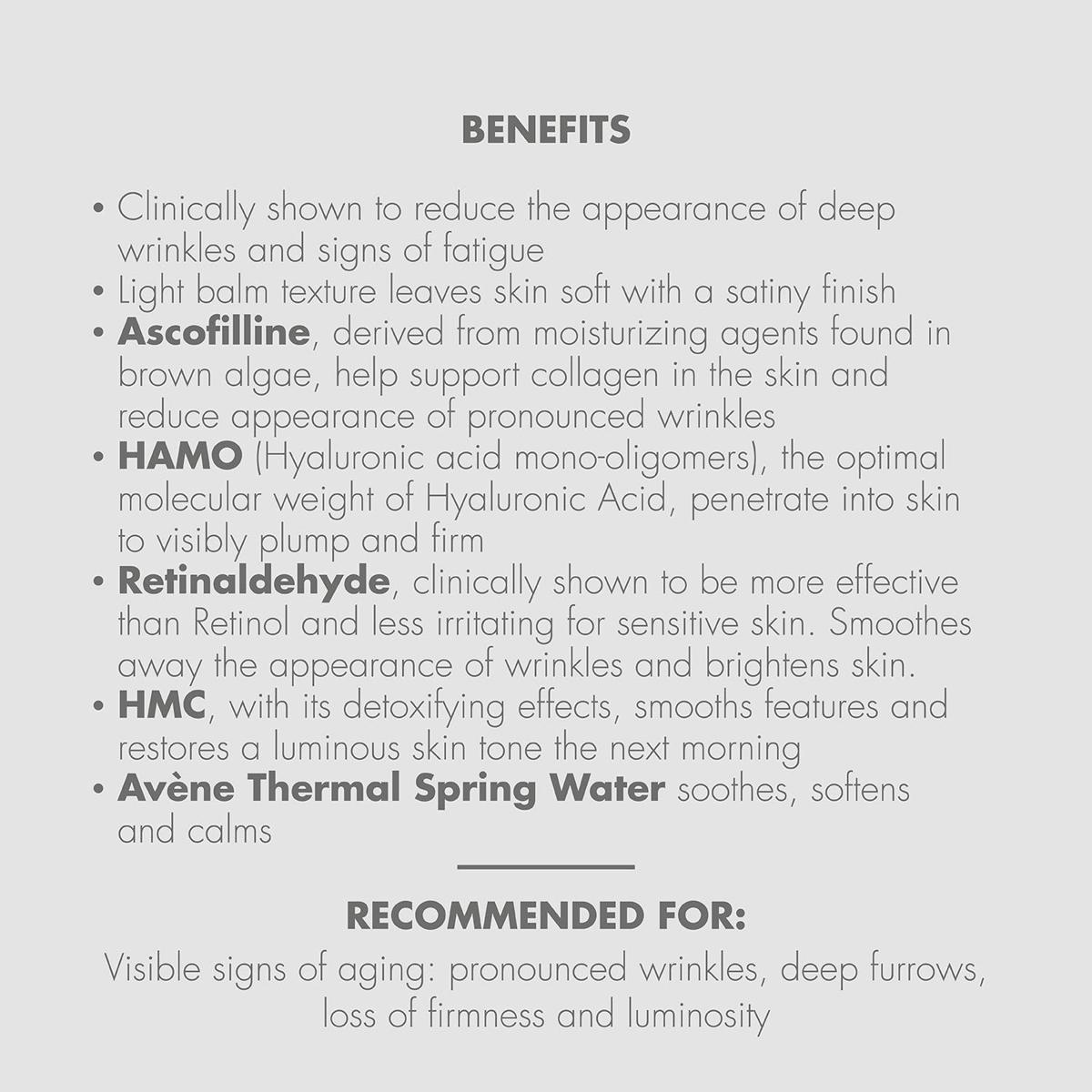 Avene Physiolift Smoothing Night Balm 30 ml | For All Skin, Pack of 1 Balm Avene Physiolift Smoothing Night Balm 30 ml | For All Skin, Pack of 1 Balm