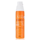 Avene Very High Protection Spray 200 ml With SPF 50+ | UVA, UVB Protection | Water Resistant | No White Streaks | For Sensitive Skin, Pack of 1 Cream