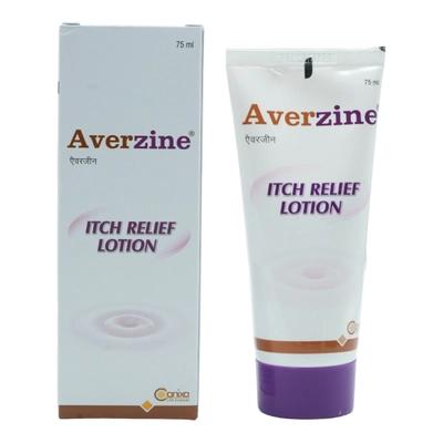 Averzine Itch Relief Lotion 75 ml, Pack of 1