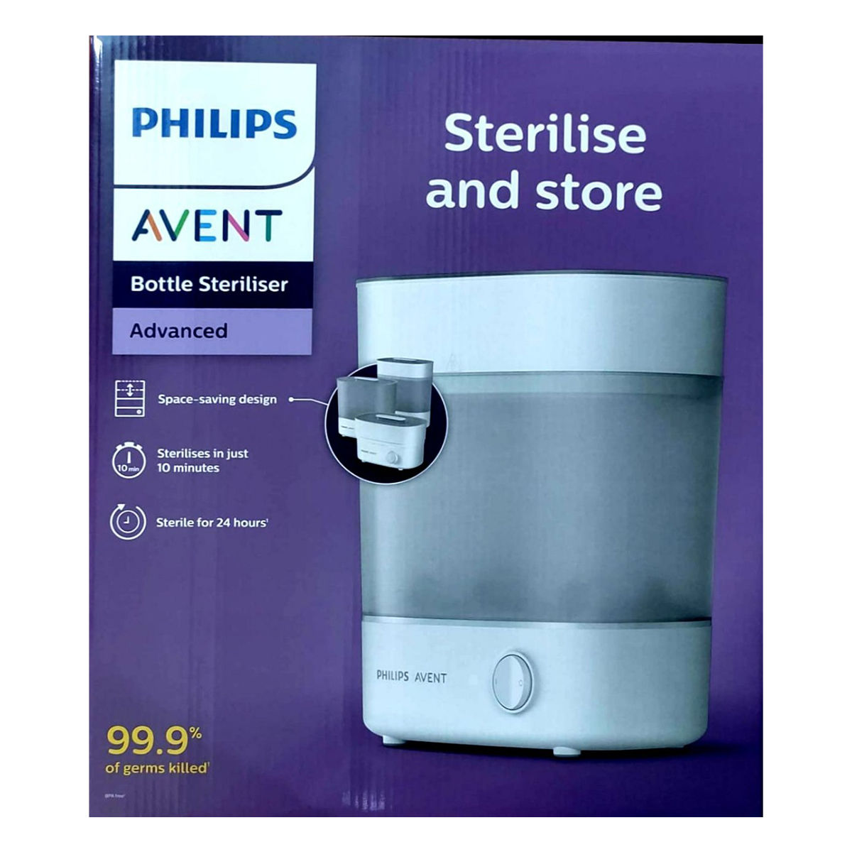 Buy Philips Avent Advanced Bottle Steriliser, 1 Count Online