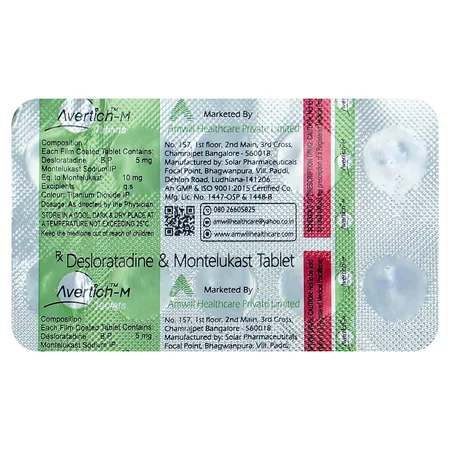 Avertich-M Tablet 10's