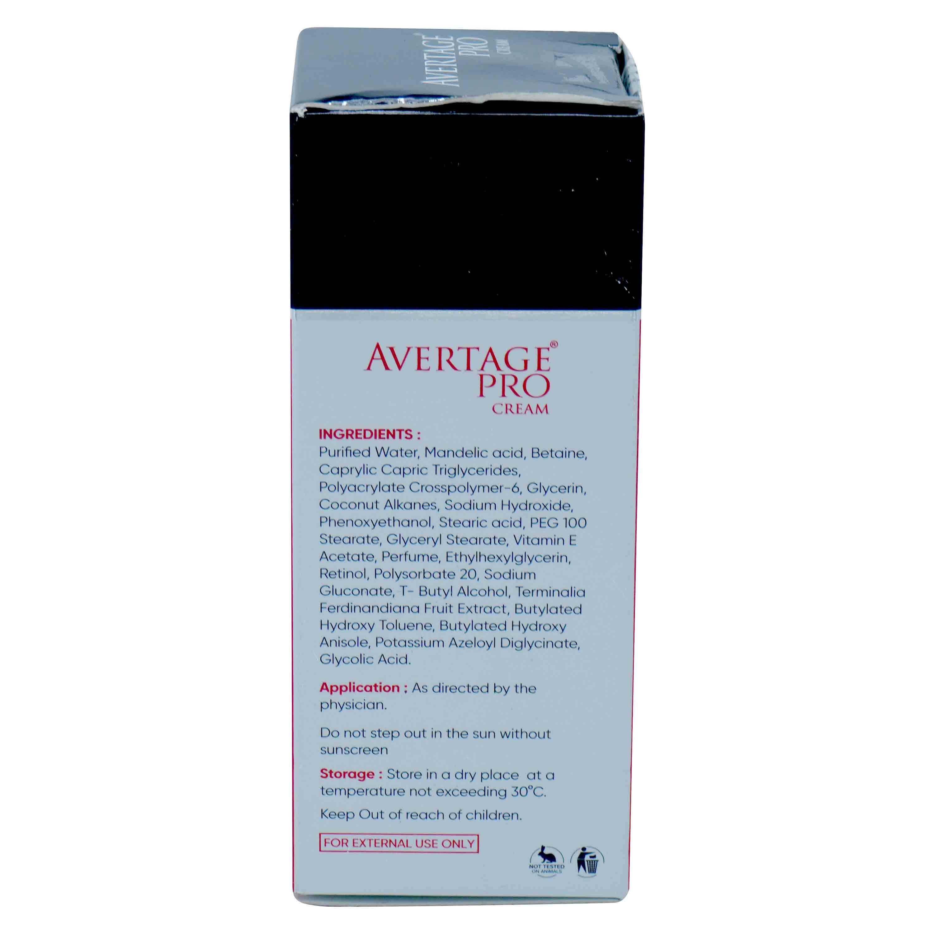 Avertage Pro Cream 30 gm, Pack of 1 Avertage Pro Cream 30 gm, Pack of 1