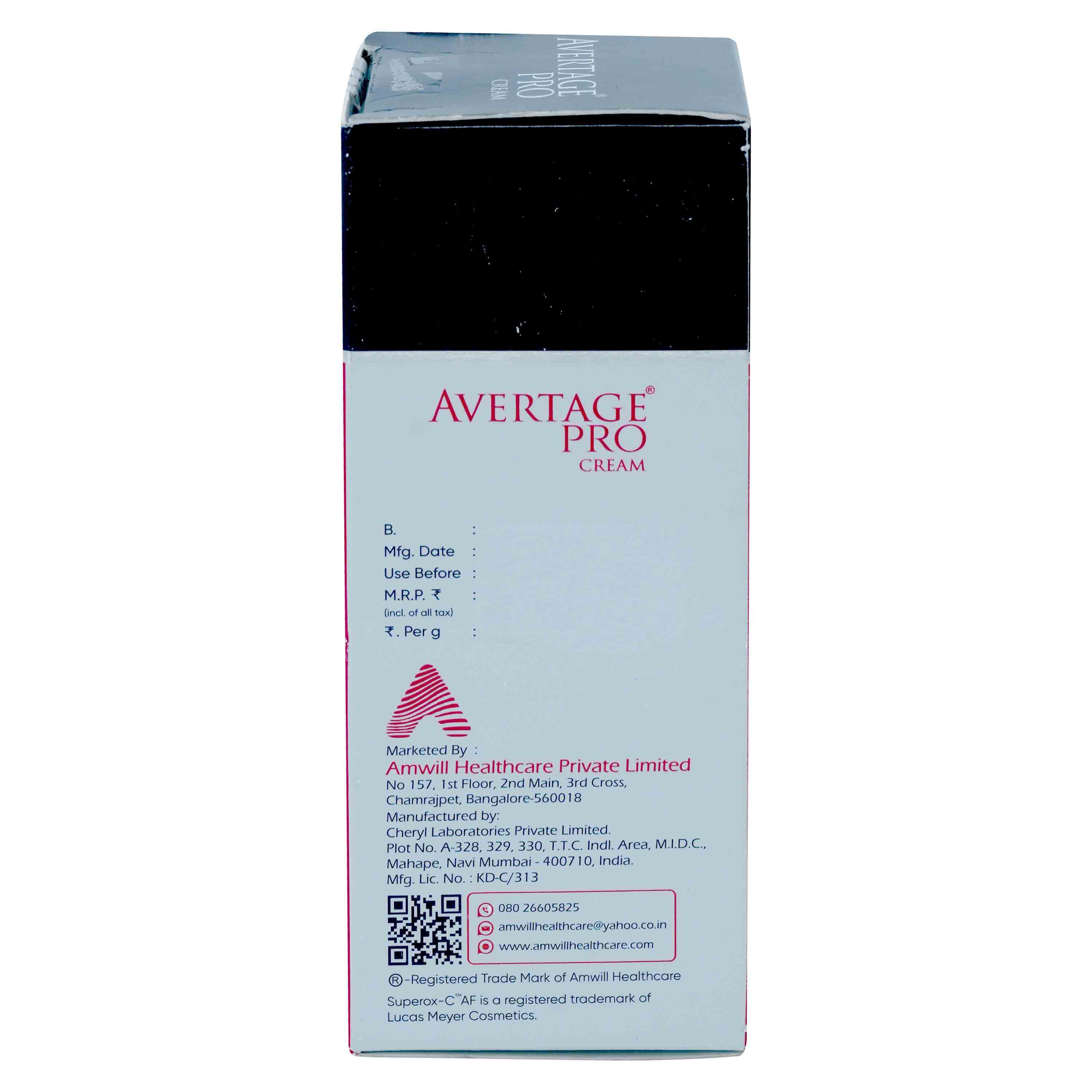 Avertage Pro Cream 30 gm, Pack of 1 Avertage Pro Cream 30 gm, Pack of 1