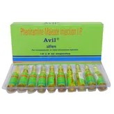 Avil Injection 10 x 2 ml , Pack of 10 InjectionS