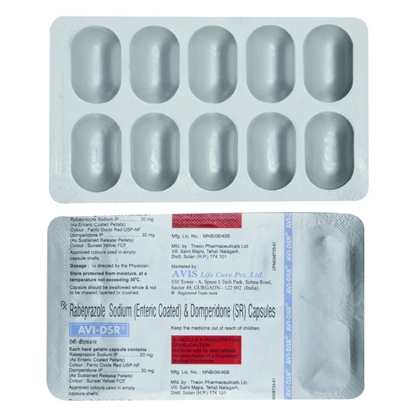 Avi DSR Capsule 10's, Pack of 10