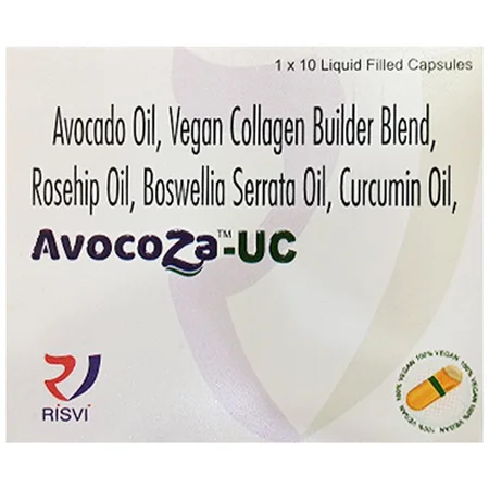 Avocoza-Uc Liquid Filled, 10 Capsules