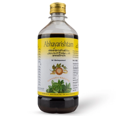 AVP Abhayarishtam 450Ml, Pack of 1