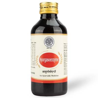 AVP Ayurgasoenzyme Syrup, 225 ml, Pack of 1