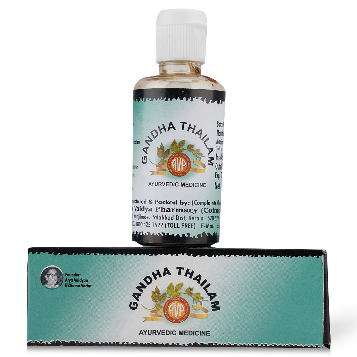 AVP Gandha Thailam, 25 ml, Pack of 1 AVP Gandha Thailam, 25 ml, Pack of 1