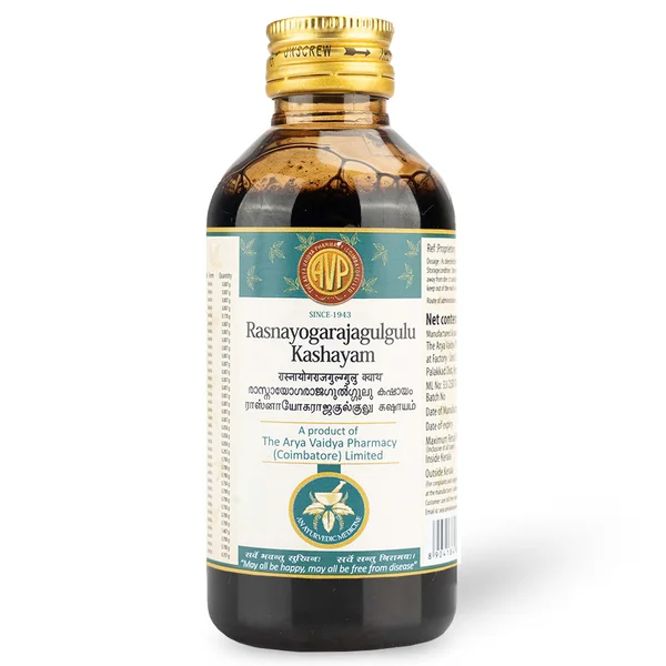 AVP Rasnayogarajagulgulu Kashayam, 200 ml