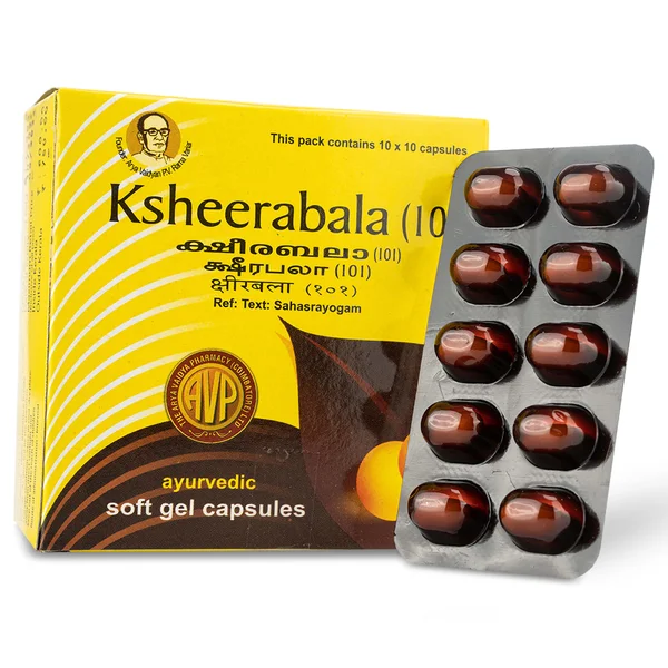 AVP Ksheerabala (101), 100 Capsules