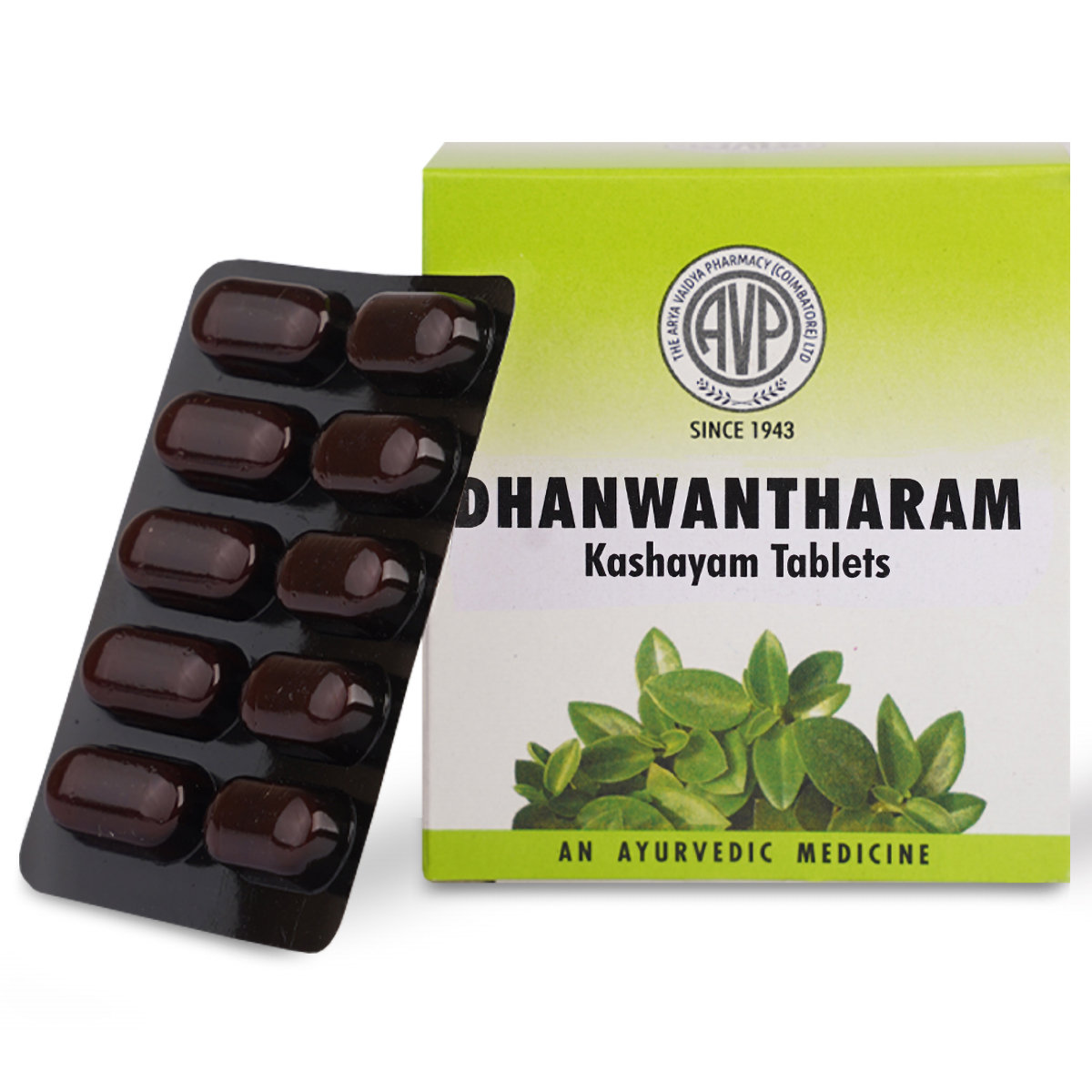 AVP Dhanwantharam Kashayam, 100 Tablets, Pack of 1 AVP Dhanwantharam Kashayam, 100 Tablets, Pack of 1
