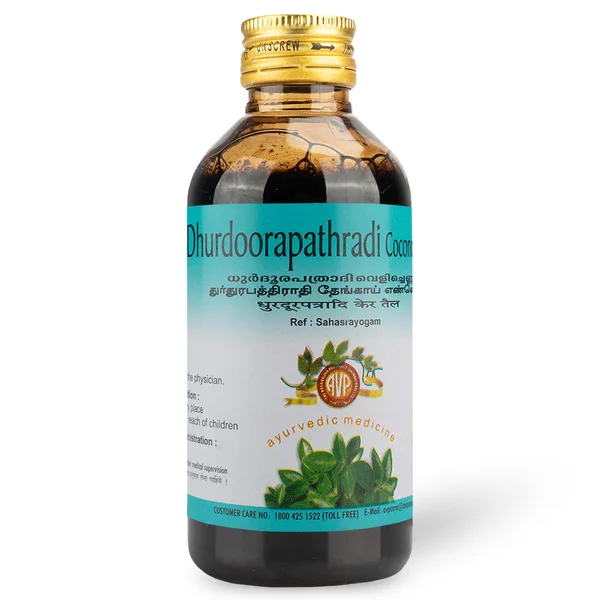 AVP Dhurdoorapathradi Coconut Oil, 200 ml