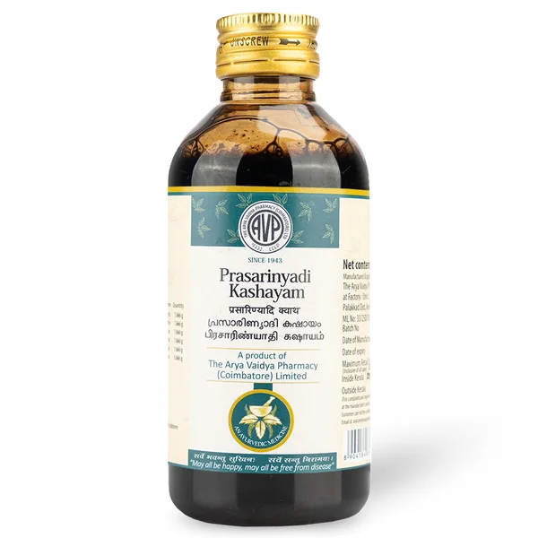 AVP Prasarinyadi Kashayam, 200 ml