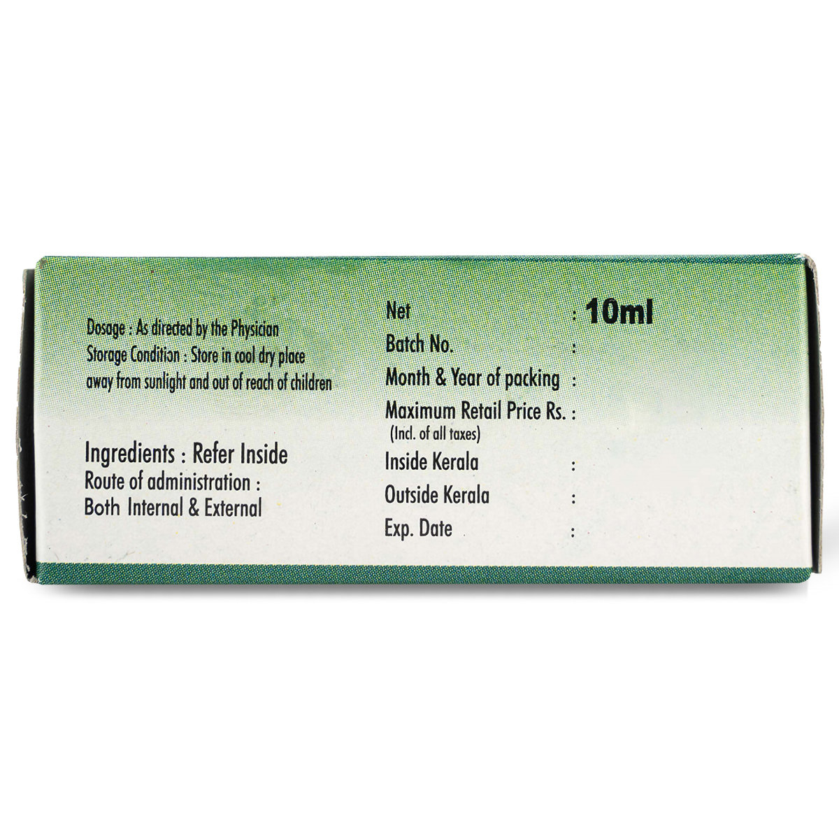 AVP Gandha Thailam, 10 ml, Pack of 1 AVP Gandha Thailam, 10 ml, Pack of 1