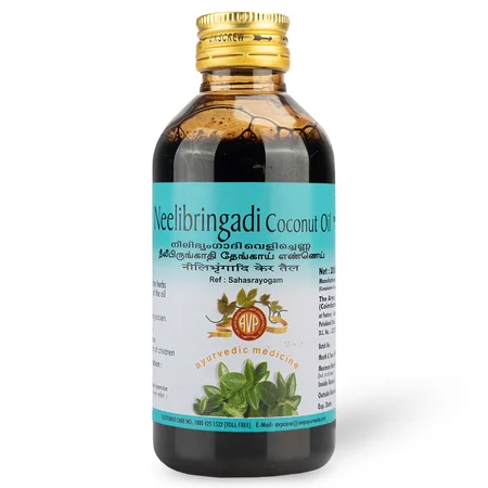 AVP Neelibringadi Coconut Oil, 200 ml