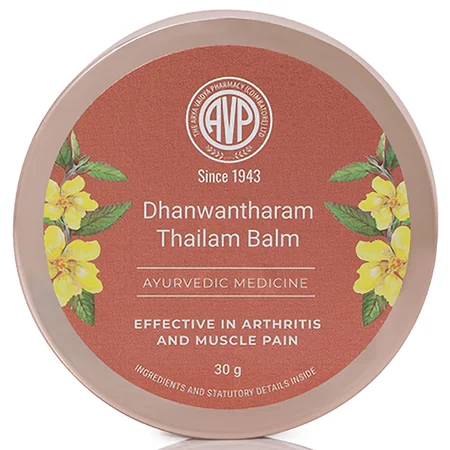 AVP Dhanwantharam Thailam Balm, 30 gm