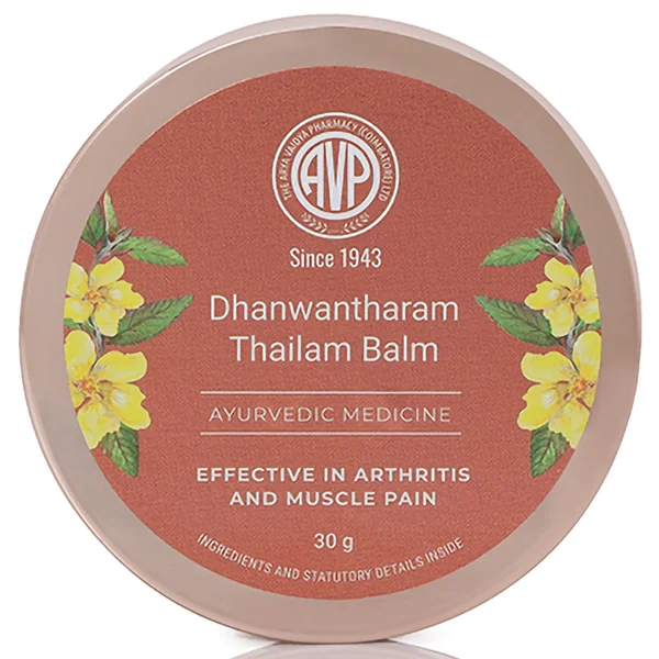 AVP Dhanwantharam Thailam Balm, 30 gm