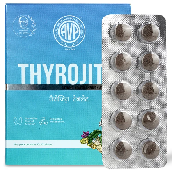 AVP Thyrojith, 100 Tablets