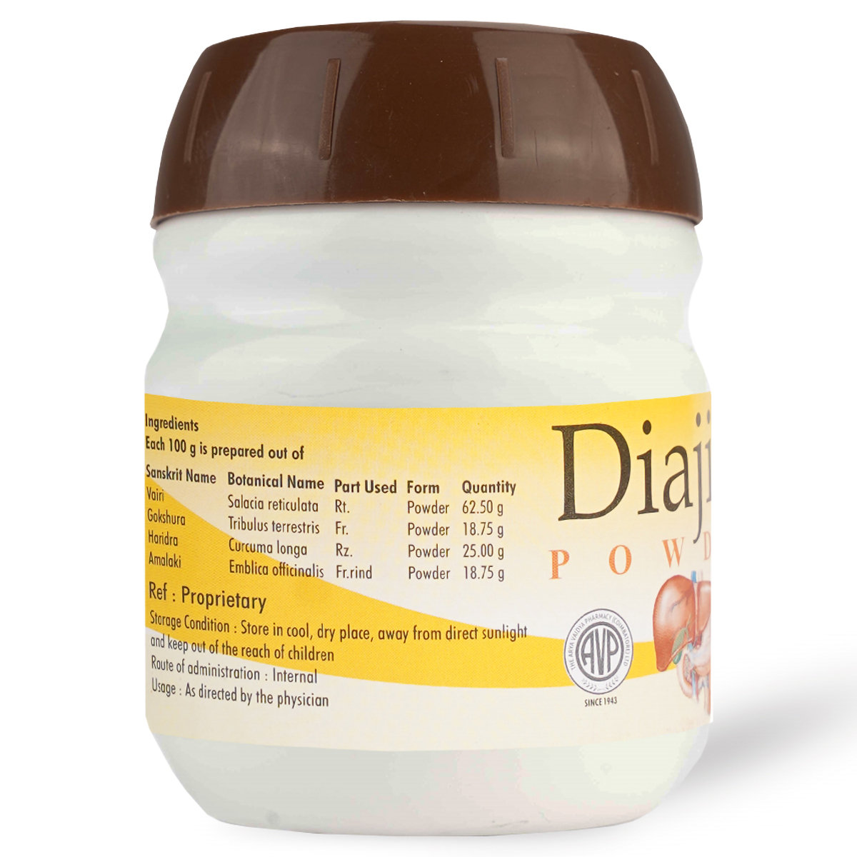 AVP Diajith Powder, 100 gm, Pack of 1 AVP Diajith Powder, 100 gm, Pack of 1