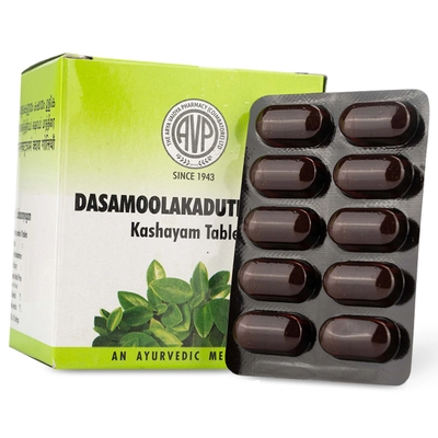 AVP Dasamoolakaduthrayam Kashayam, 100 Tablets, Pack of 1