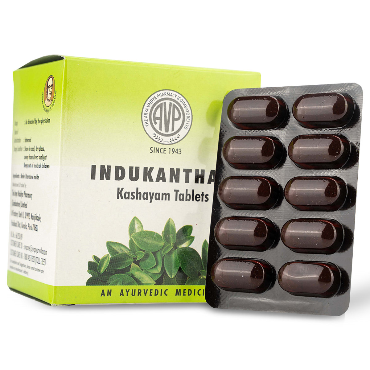 AVP Indukantham Kashayam, 100 Tablets, Pack of 1 AVP Indukantham Kashayam, 100 Tablets, Pack of 1