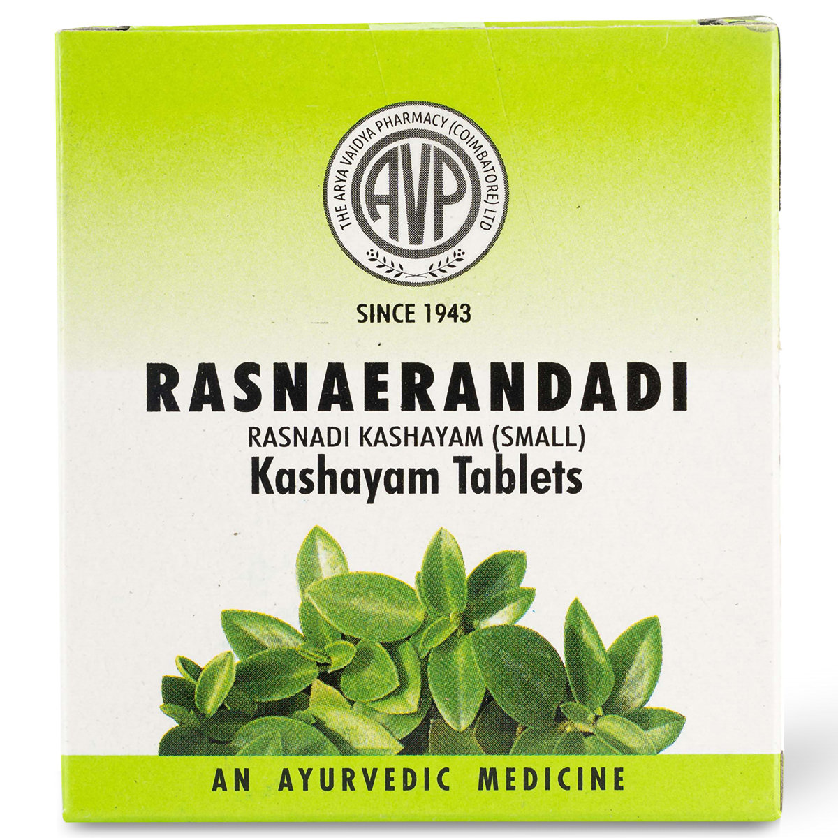 AVP Rasnerandadi Kashayam, 100 Tablets, Pack of 1 AVP Rasnerandadi Kashayam, 100 Tablets, Pack of 1