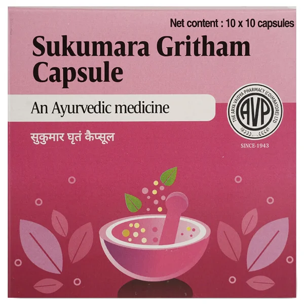 AVP Sukumara Gritham, 100 Capsules