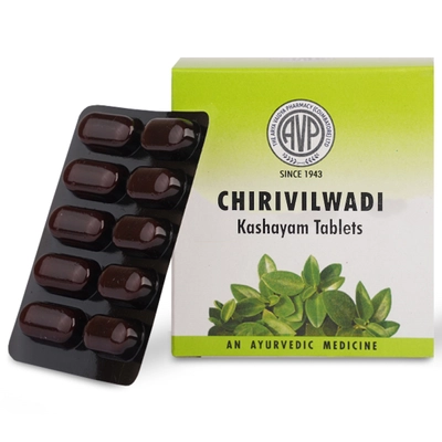 AVP Chirivilwadi Kashayam, 100 Tablets, Pack of 1