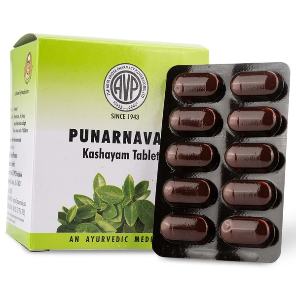AVP Punarnavadi Kashayam, 100 Tablets, Pack of 1