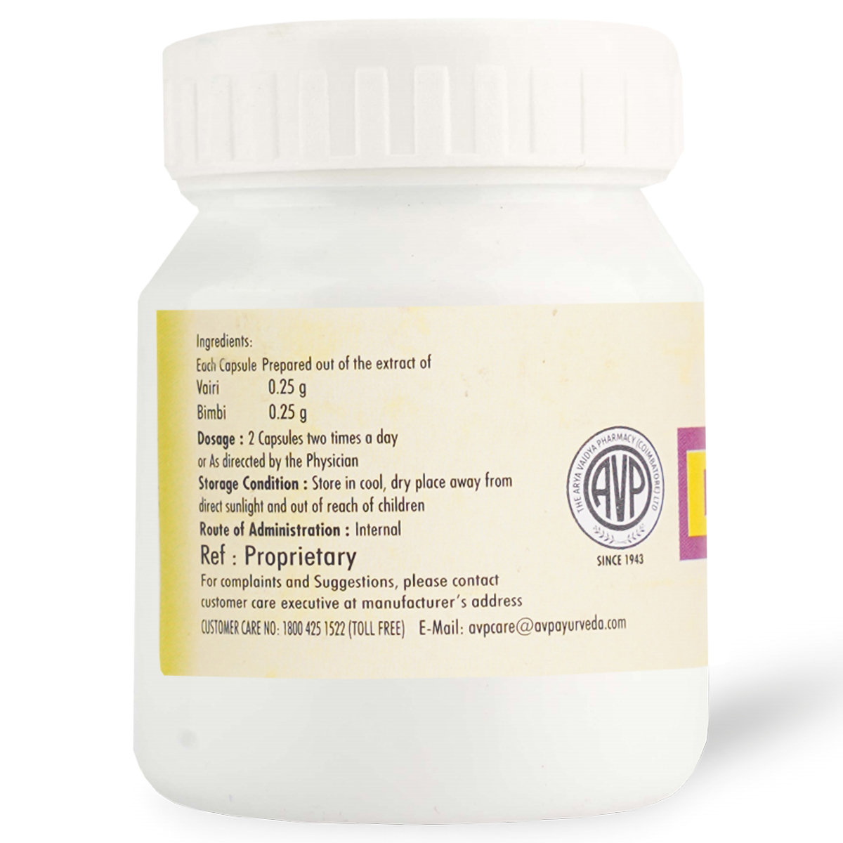 AVP D-Nil, 30 Capsules, Pack of 1 AVP D-Nil, 30 Capsules, Pack of 1