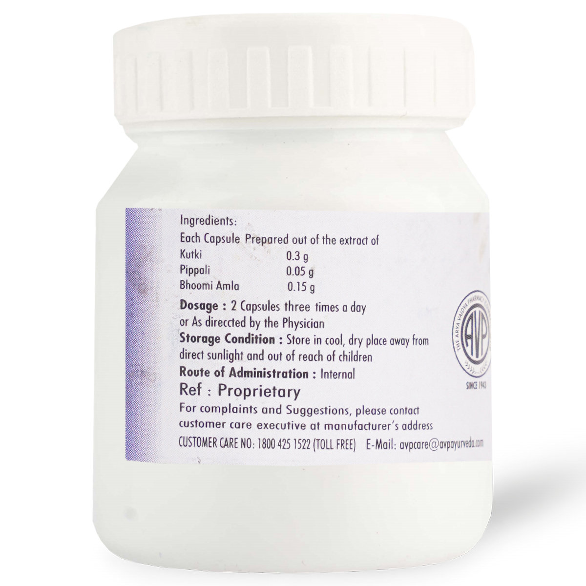 AVP Liv Up, 30 Capsules, Pack of 1 AVP Liv Up, 30 Capsules, Pack of 1