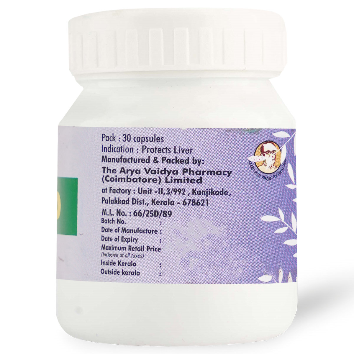 AVP Liv Up, 30 Capsules, Pack of 1 AVP Liv Up, 30 Capsules, Pack of 1