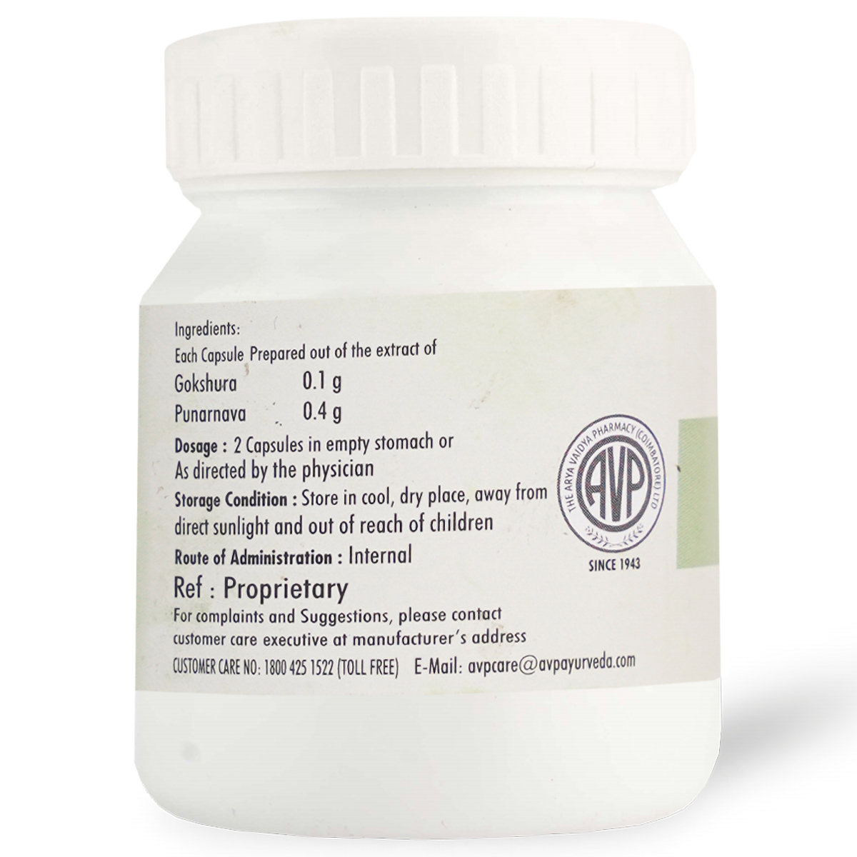 AVP Uronil, 30 Capsules, Pack of 1 AVP Uronil, 30 Capsules, Pack of 1