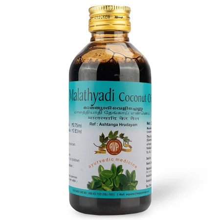 AVP Malathyadi Coconut Oil, 200 ml