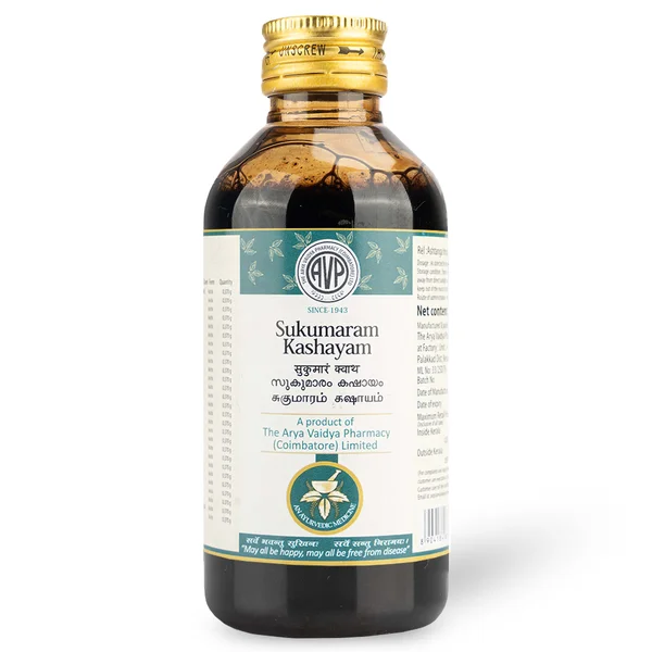 AVP Sukumaram Kashayam, 200 ml, Pack of 1
