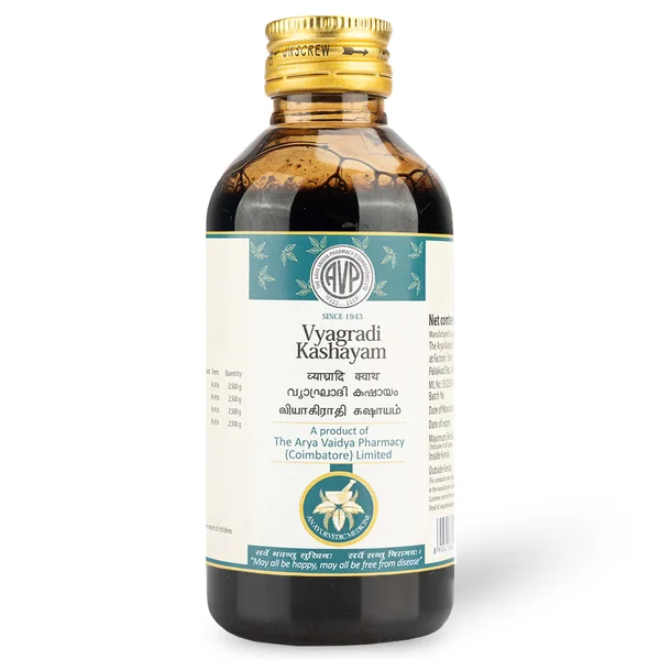 AVP Vyagradi Kashayam, 200 ml, Pack of 1