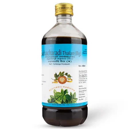 AVP Sahacharadi Thailam (Big) 450 ml