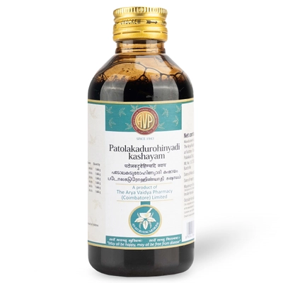 AVP Patolakadurohinyadi Kashayam, 200 ml, Pack of 1