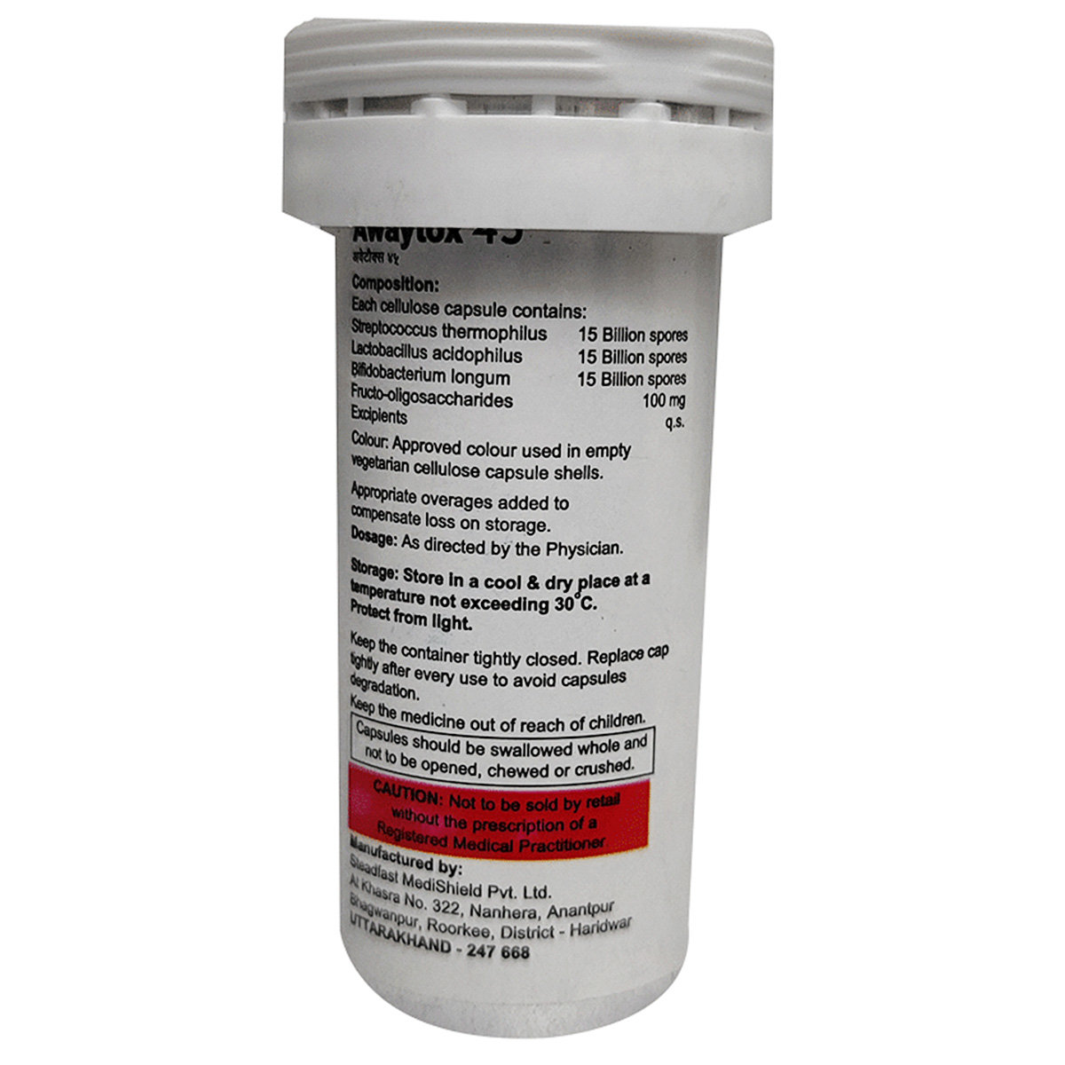 Awaytox 45 Capsule 10's, Pack of 1 Capsule Awaytox 45 Capsule 10's, Pack of 1 Capsule